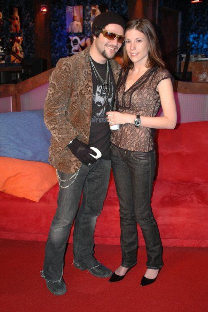 Bam Margera and His Wife Melissa Stop by the Show Howard Stern