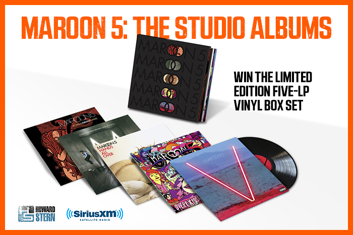 Maroon 5: The Studio Albums Limited Edition Five-LP Box Set