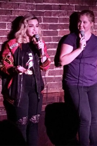 Madonna Teams With Amy Schumer in Stand-Up Debut