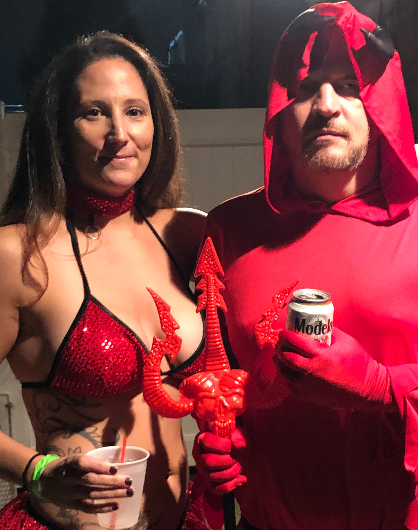 Brent and Katelyn Hatley Swing at a Halloween-Themed Sex Party Howard Stern