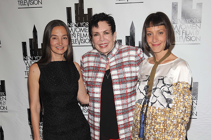 Hollywood hairstylist Colleen Callaghan (center) in 2008.
