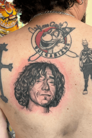 Stern Show Fan Tattoos Ralph on His Back